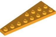 Wedge Plate 8 x 3, 8° Right in Bright Light Orange
