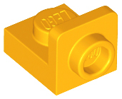 Bracket 1 x 1 - 1 x 1 Inverted in Bright Light Orange