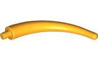Animal Body Part / Plant, Tail / Claw / Horn / Branch / Tentacle, End Section in Bright Light Orange