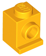 Brick Special 1 x 1 with Headlight in Bright Light Orange