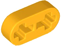 Technic Beam 1 x 2 Thin in Bright Light Orange