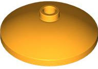 Dish 3 x 3 Inverted [Radar] in Bright Light Orange