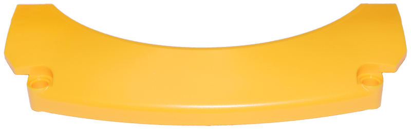 Technic Panel Car Mudguard Arched 15 x 2 x 6, Arched Top in Bright Light Orange