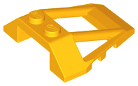 Windscreen 4 x 4 Roll Cage in Bright Light Orange