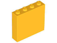 Brick 1 x 4 x 3 in Bright Light Orange