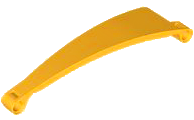 Technic Panel Curved 3 x 13 x 2 Tapered, Right #53 in Bright Light Orange