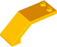 Windscreen 5 x 2 x 1 2/3 in Bright Light Orange