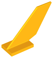 Tail Shuttle in Bright Light Orange