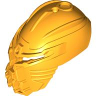 Large Figure Mask Ignika (Mata Nui) in Bright Light Orange