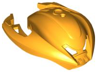 Large Figure Mask, Flip Mask [Plain] in Bright Light Orange