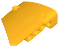 Technic Panel Fairing #14 Large Short Smooth, Side B in Bright Light Orange