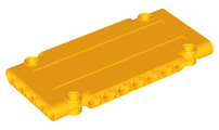 Technic Panel 5 x 11 x 1 in Bright Light Orange