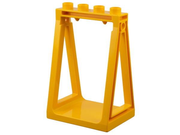 Duplo Swing Frame in Bright Light Orange