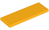 Tile 2 x 6 in Bright Light Orange