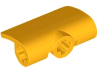 Technic Panel Fairing 2 x 3 x 1 in Bright Light Orange