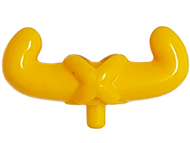 Accessories, Kakamora, Double Horn in Bright Light Orange