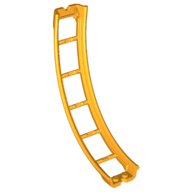 Vehicle Track, Roller Coaster Quarter Loop 4 x 12 x 10 in Bright Light Orange