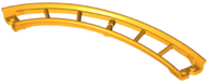 Vehicle Track, Roller Coaster, Curve Ramp 13 x 13 x 3 in Bright Light Orange