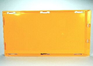 Duplo Container Base / Platform 4 x 8 x 0.5 in Bright Light Orange