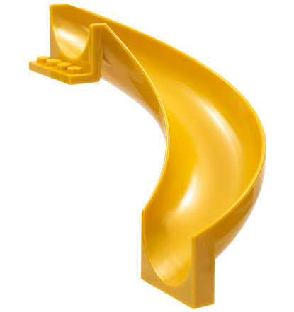 Slide Curved 180° in Pearl Gold