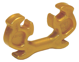Headwear Accessory Ninja Helmet Horn/Antlers, Elaborate in Pearl Gold