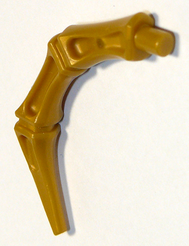 Insect Body Part, Leg / Tail / Tentacle / Claw in Pearl Gold