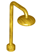 Duplo Shower Faucet in Pearl Gold