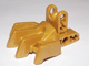 Large Figure Foot, with Ball Socket 5 x 6 x 2 in Pearl Gold