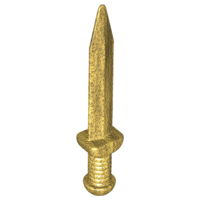 Weapon Sword with Thick Crossguard (Roman Gladius) in Pearl Gold