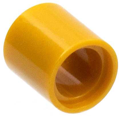 Technic Pin Connector Round 1L [Beam] in Pearl Gold