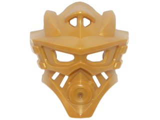 Large Figure Mask, Kanohi Kaukau (Mask of Water) in Pearl Gold