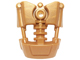 Large Figure Limb / Torso Cover, Armor (Toa Okoto) in Pearl Gold