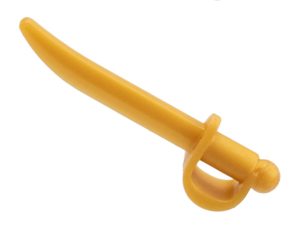 Weapon Sword / Cutlass in Pearl Gold