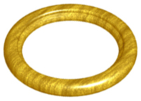 Technic Wedge Belt Wheel Tire in Pearl Gold