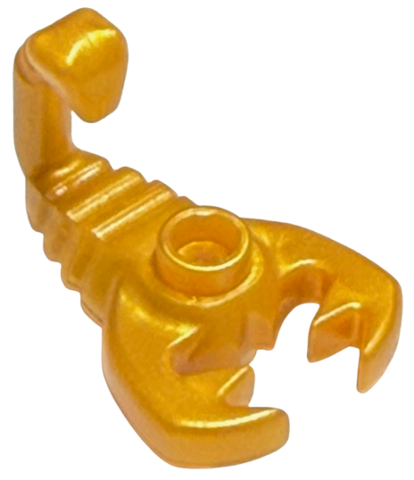 Animal, Scorpion in Pearl Gold