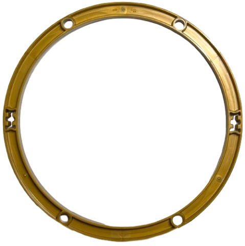 Technic Beam Round 15 x 15 in Pearl Gold