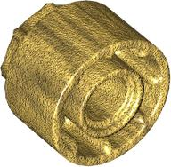 Technic Driving Ring Extension, 8 Ridges in Pearl Gold