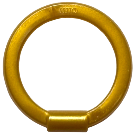 Weapon Chakram / Hoop Blade / Ring in Pearl Gold