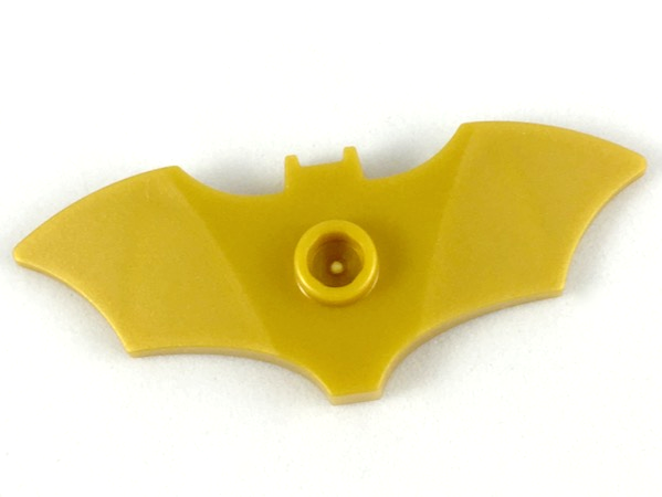 Weapon Batman with Stud on Front in Pearl Gold