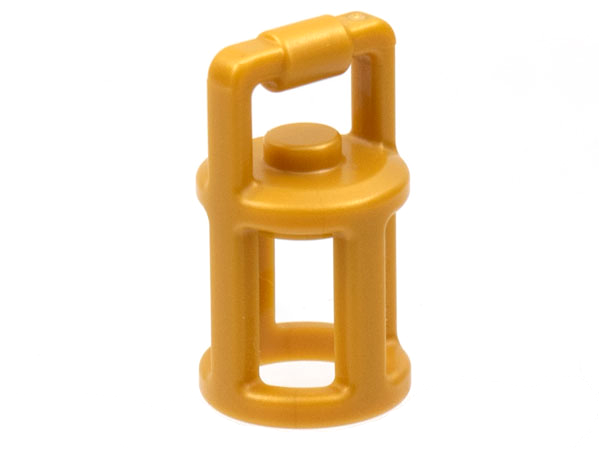 Equipment Lantern in Pearl Gold