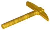 Tool Pickaxe in Pearl Gold