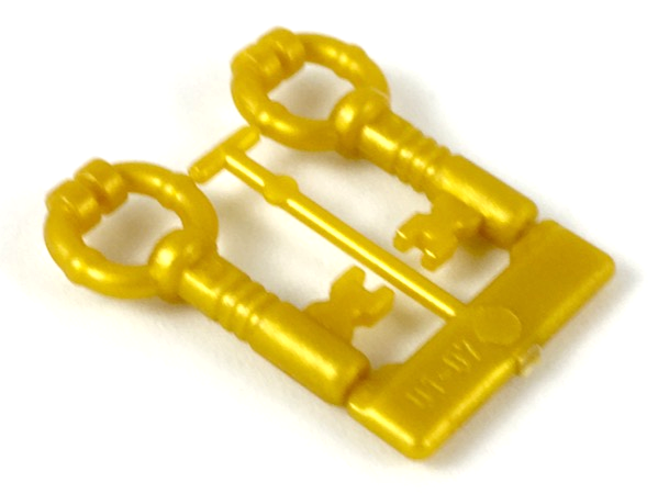 Equipment Key in Pearl Gold