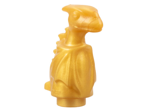 Creature, Dragon Baby in Pearl Gold