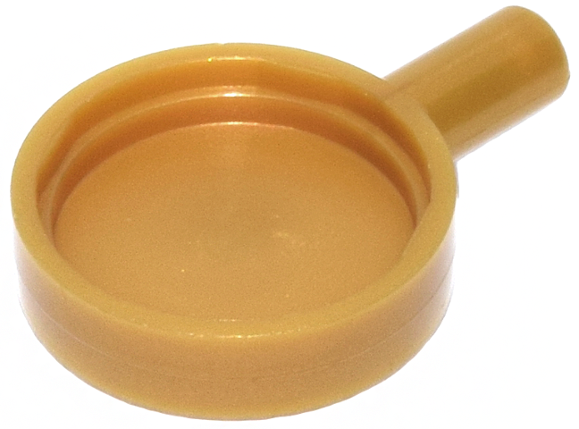 Equipment Frying Pan in Pearl Gold