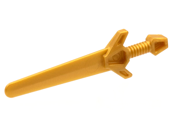 Weapon Sword / Greatsword Angular in Pearl Gold