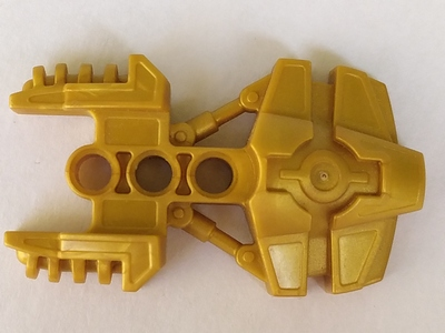 Large Figure Foot, Toa Hordika in Pearl Gold