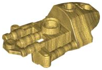 Large Figure Limb Cover (Toa Inika) in Pearl Gold