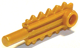 Tool Chainsaw Blade in Pearl Gold
