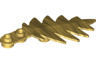 Plant, Palm Leaf Small in Pearl Gold