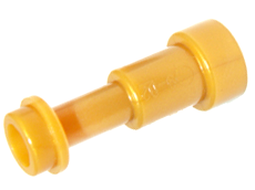 Equipment Telescope / Torch / Spyglass, Support Round 1 x 1 x 1 2/3 in Pearl Gold
